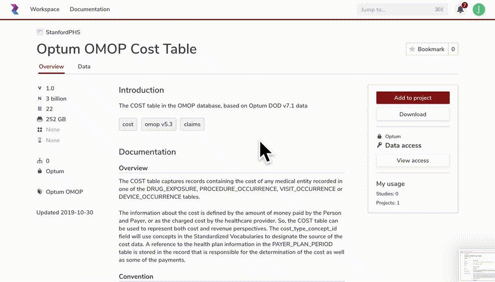 **Figure 1:** An animated demonstration on creating a new project