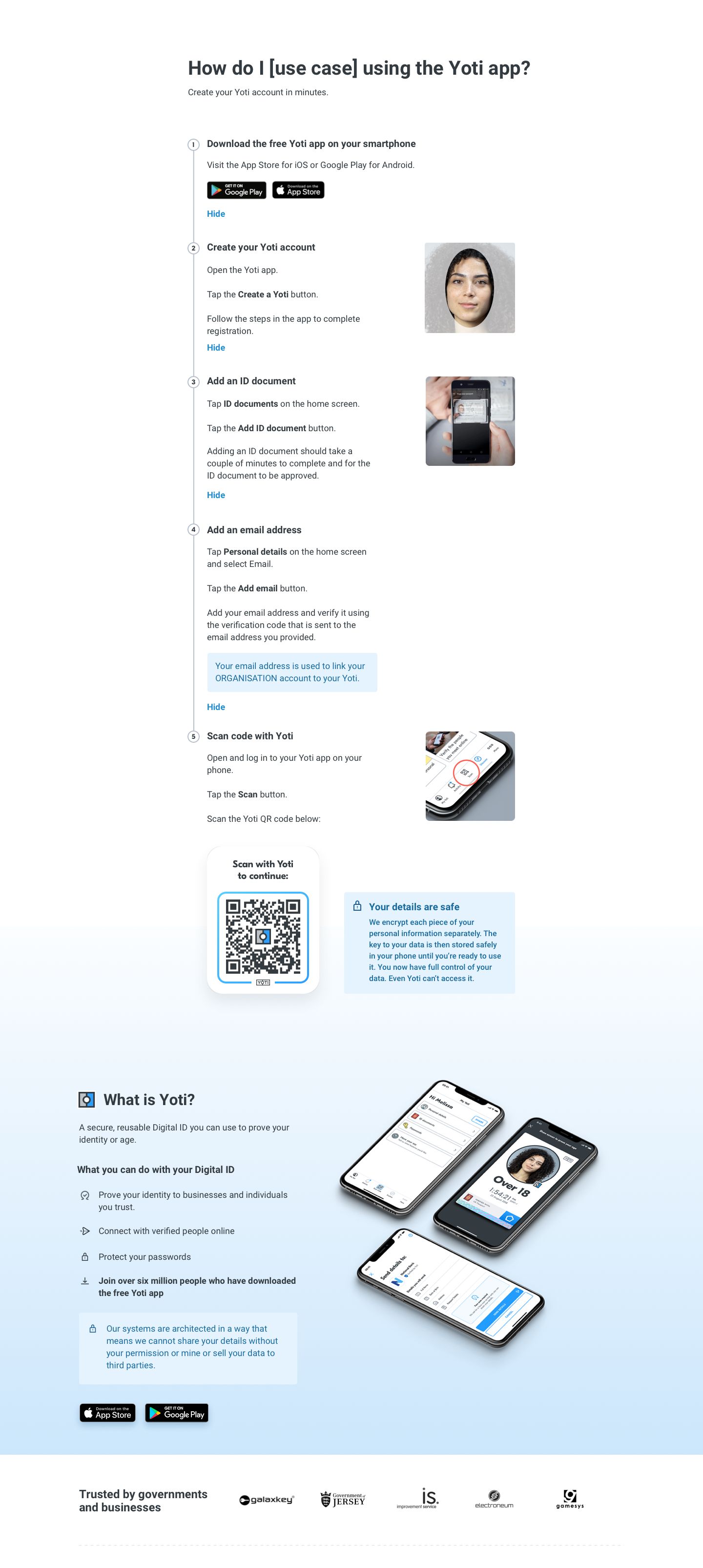 Learn more link