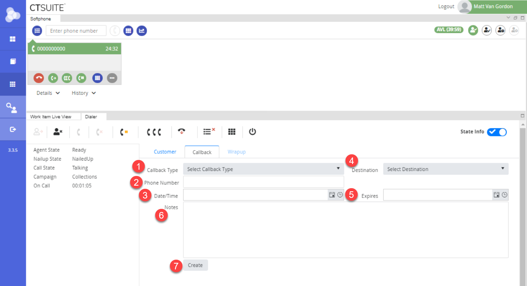Callback in Flex Layout