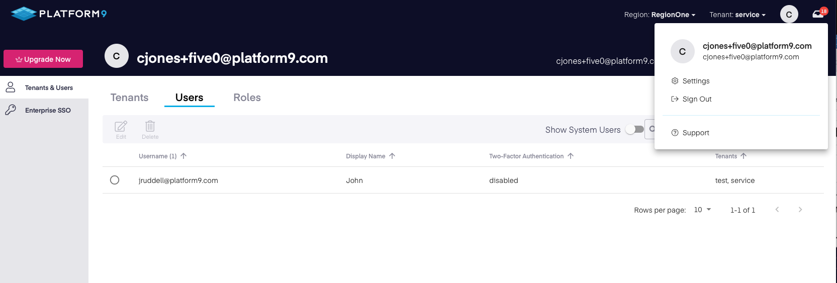 New: Settings Dashboards