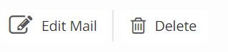 List View Toolbar in Drafts folder