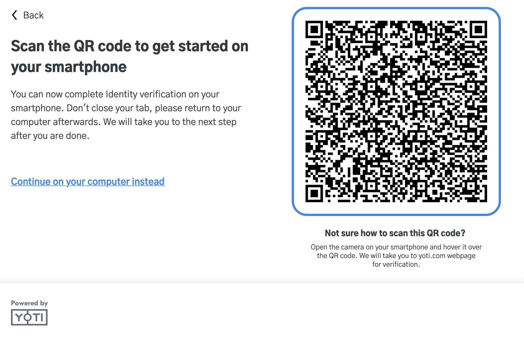 Mobile handoff screen 2