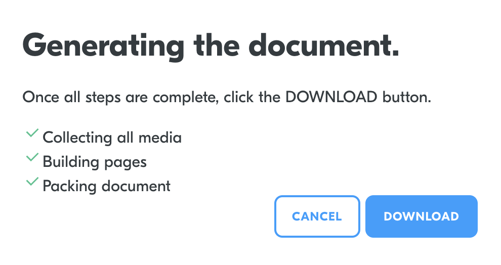 Session details > 3 dots > Download PDF> Download