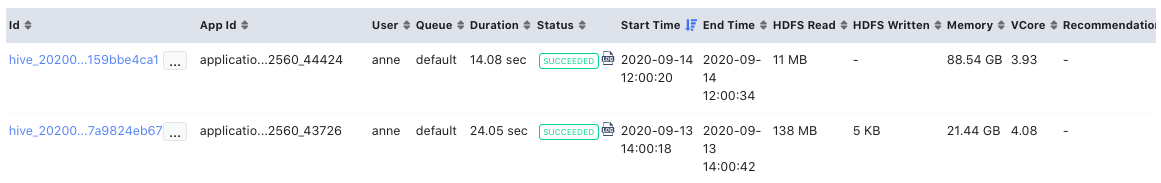 Query Example
