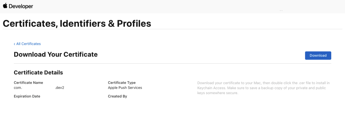 apple sandbox certificate apple sandbox certificate